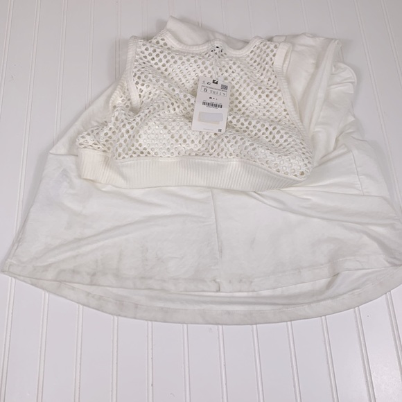 NWT- Zara CONTRAST DRESS Size S - Picture 5 of 6